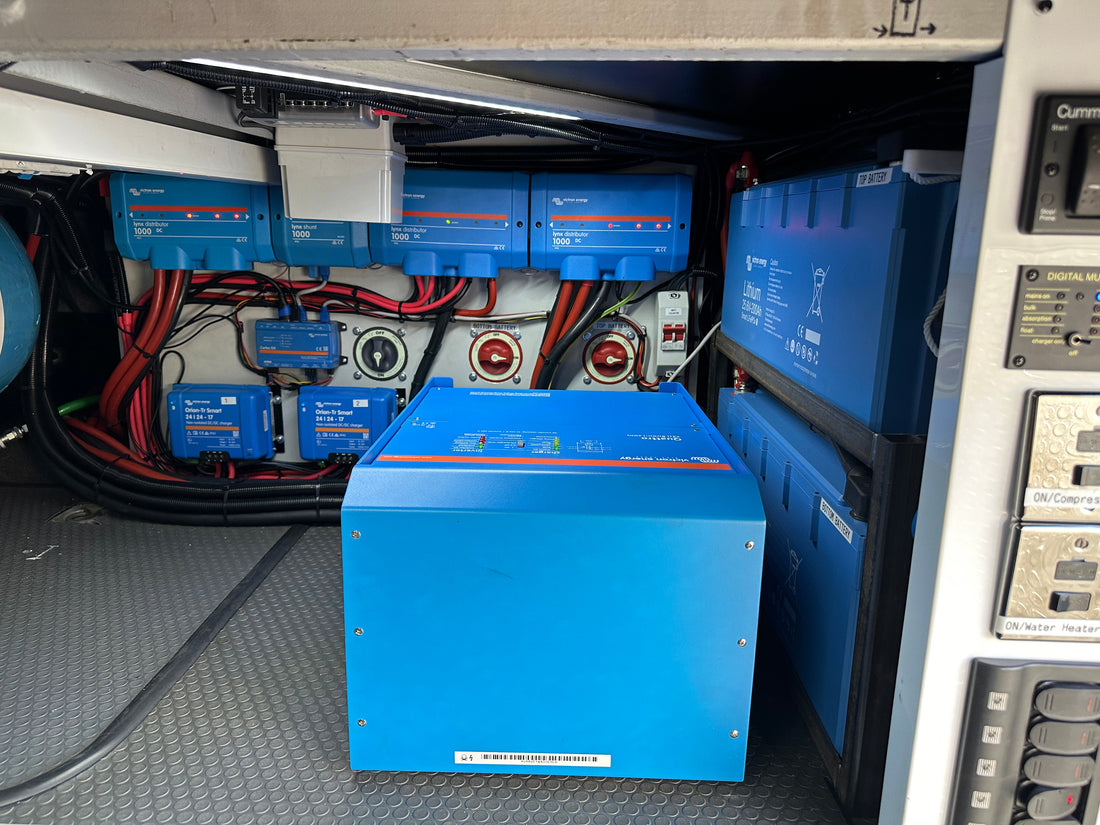 Transforming a Sunseeker Race Transporter with Full Victron Energy Setup