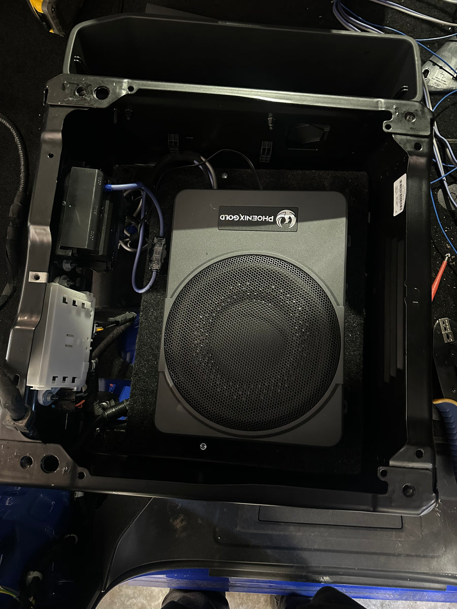 Amplifier & Subwoofer Installation