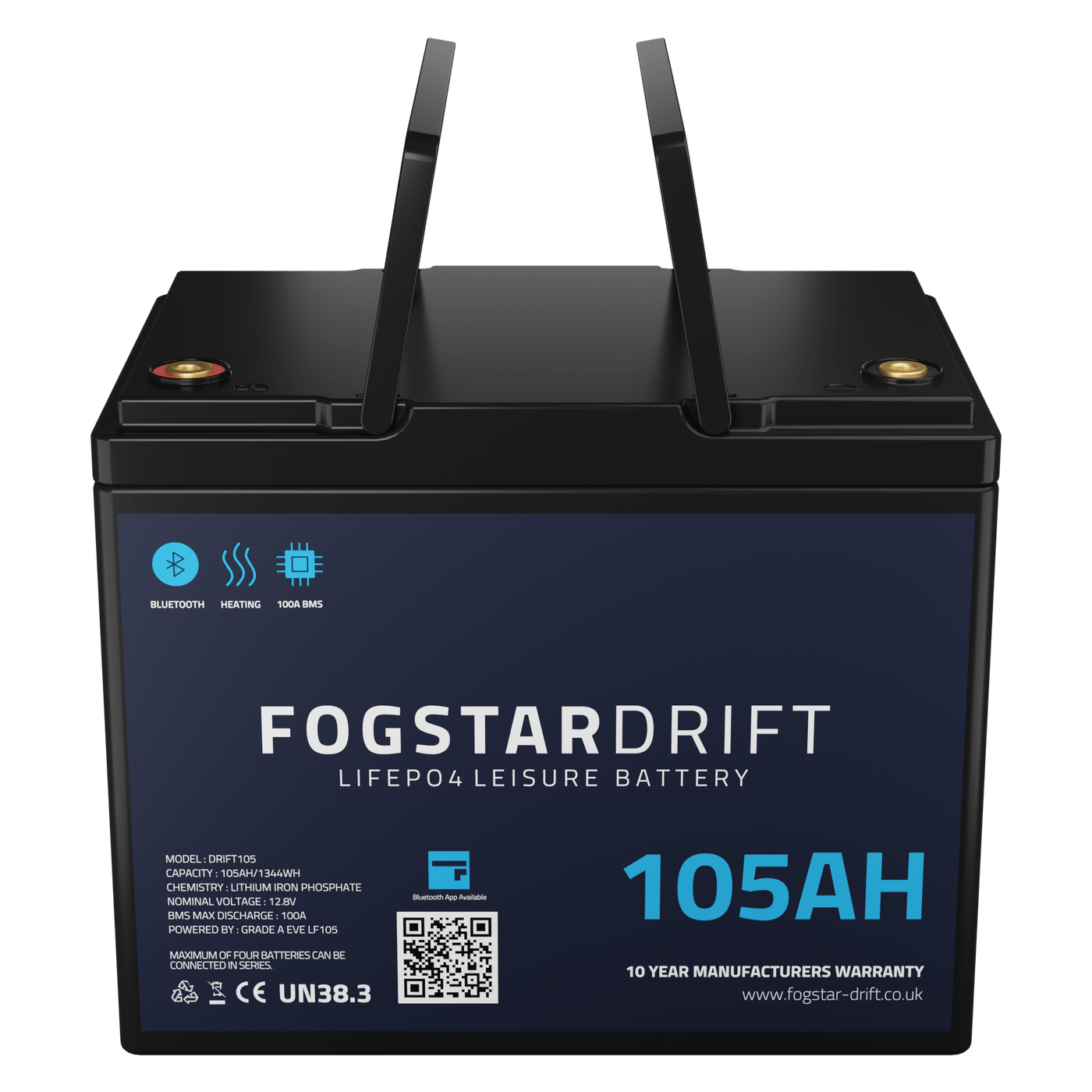 Fogstar Drift 12v 105Ah Lithium Battery