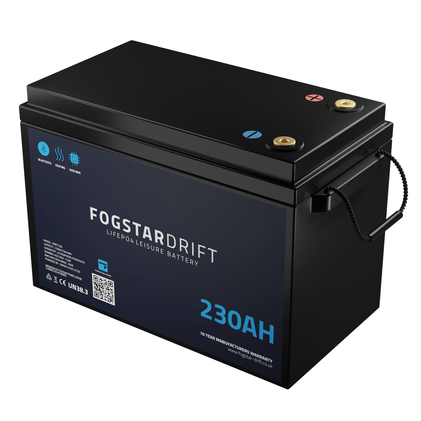 Fogstar Drift 12v 230Ah Lithium Battery