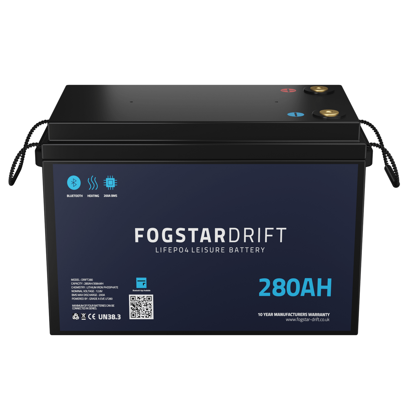 Fogstar Drift 12v 280Ah Lithium Battery