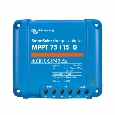 VICTRON SMARTSOLAR MPPT 75/15 15A SOLAR CHARGE CONTROLLER