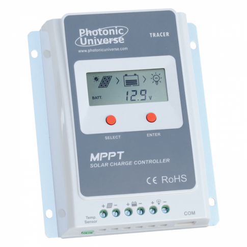 HIGH EFFICIENCY 10A MPPT SOLAR CHARGE CONTROLLER
