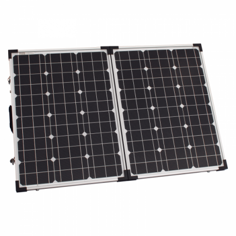 100W 12V FOLDING SOLAR CHARGING KIT